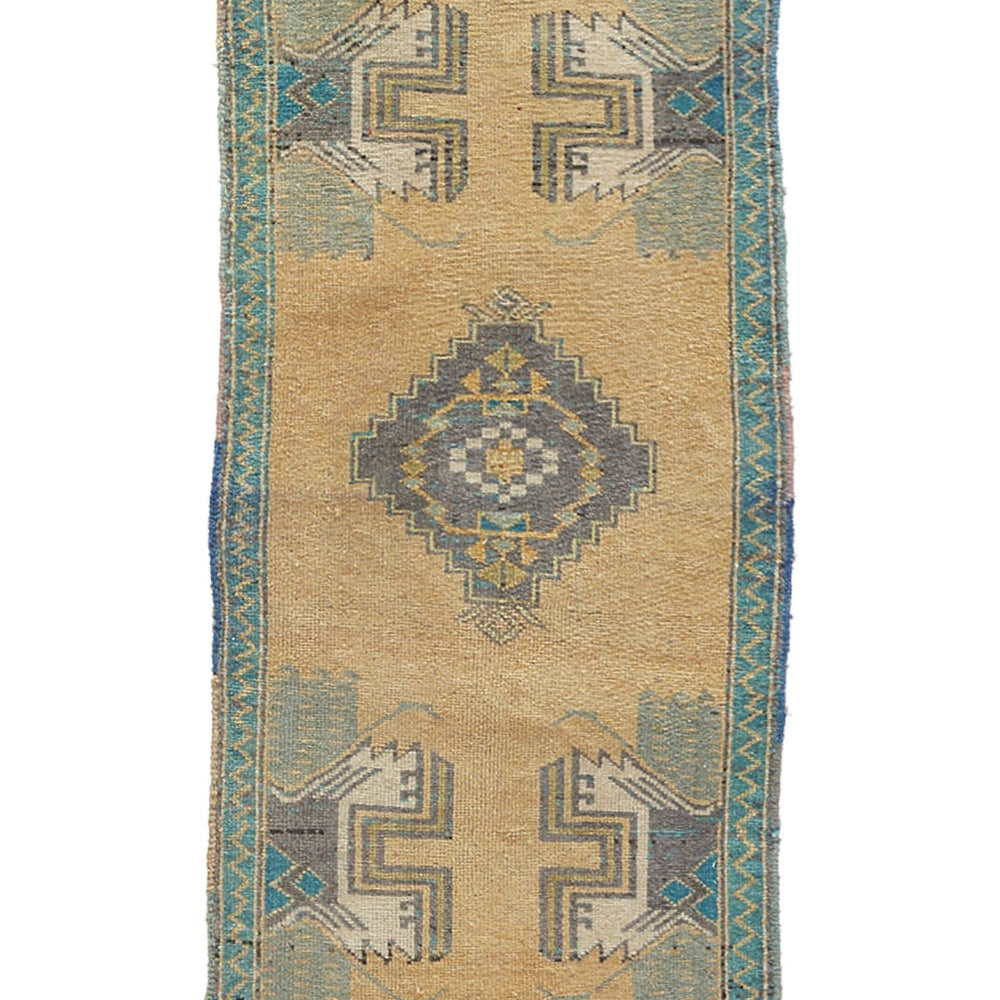 No. 940 Mini Rug - 1'8" x 4' - Canary Lane