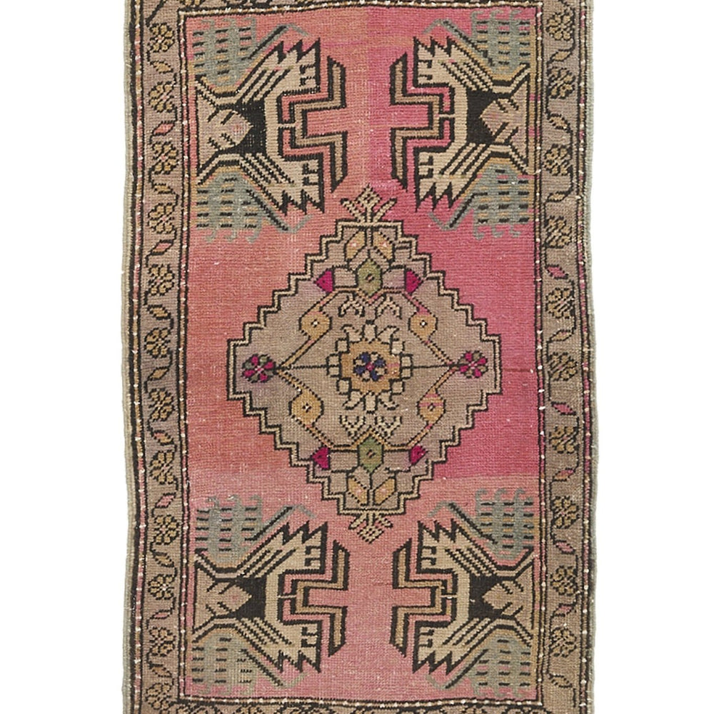 No. 945 Mini Rug - 1'10" x 3'4" - Canary Lane