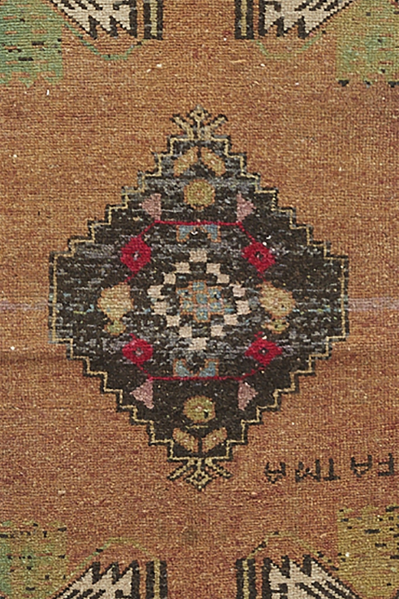 No. 966 Mini Rug - 1'6" x 3'7" - Canary Lane