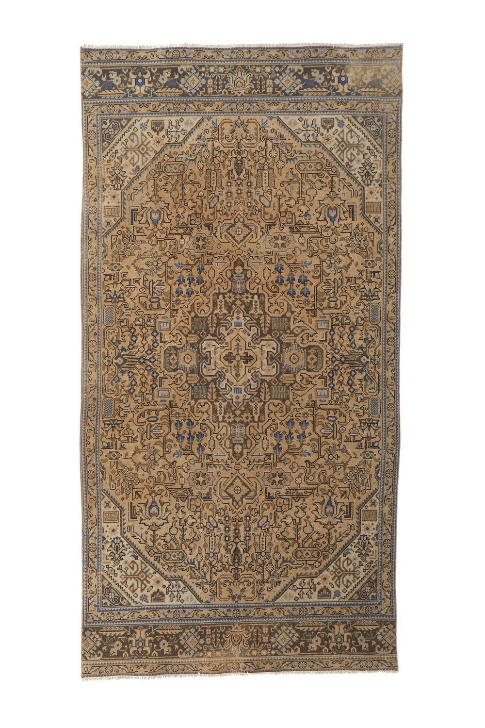 'Nova' Vintage Persian Rug - 4'10