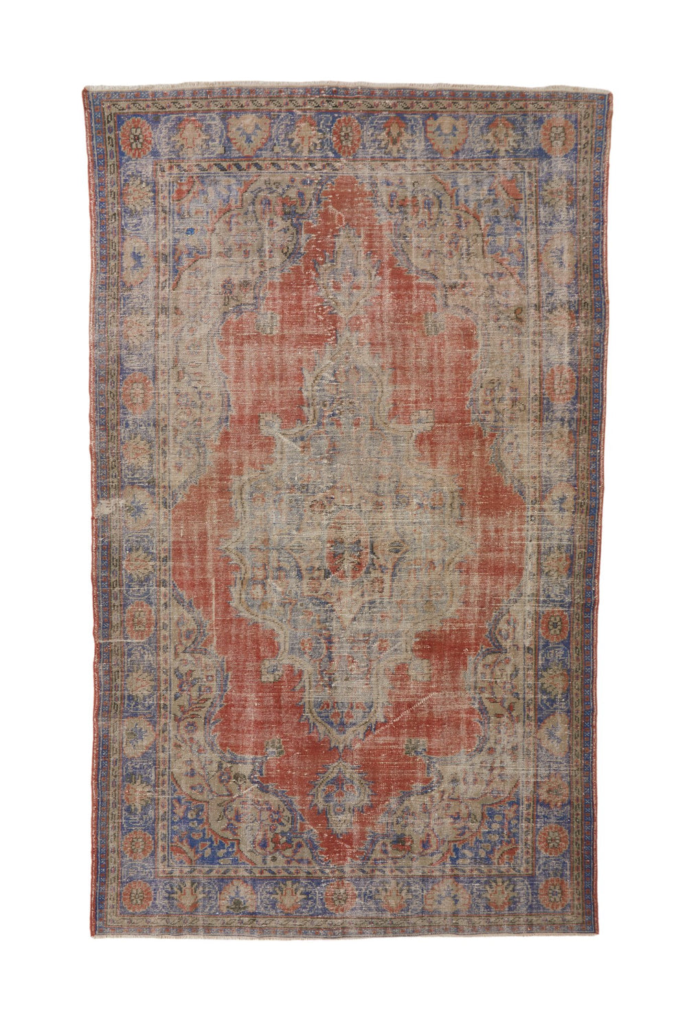 'Odin' Turkish Vintage Area Rug - 9'5'' x 12'10'' - Canary Lane