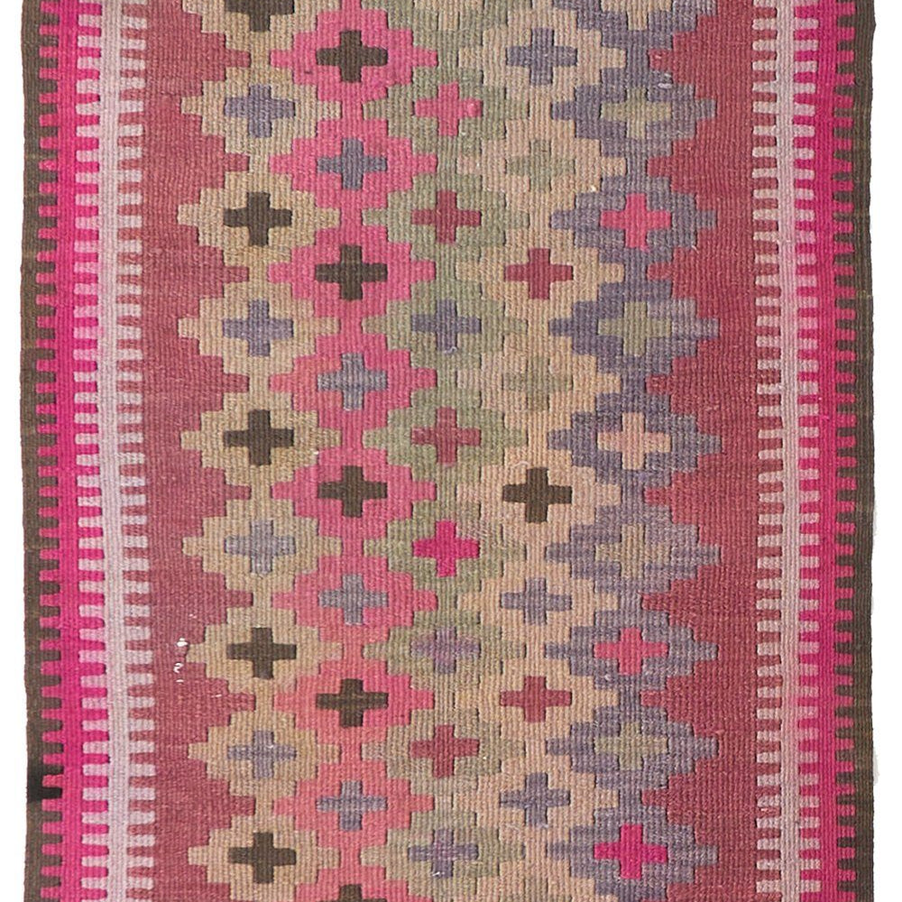 
                      
                        'Oia' Tribal Extra Long Kilim Runner - 3'1'' x 17' - Canary Lane
                      
                    