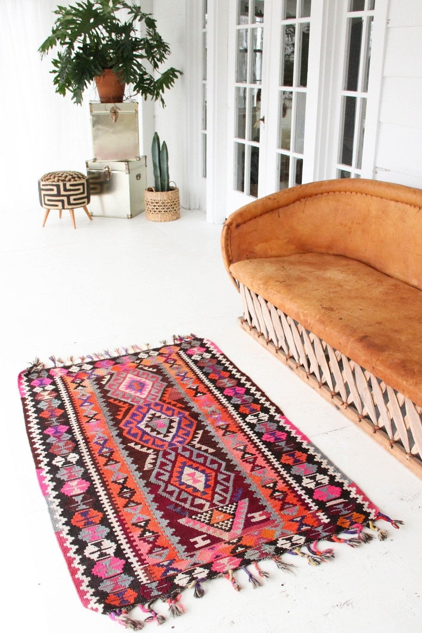 'Oleander' Petite Kilim - Canary Lane