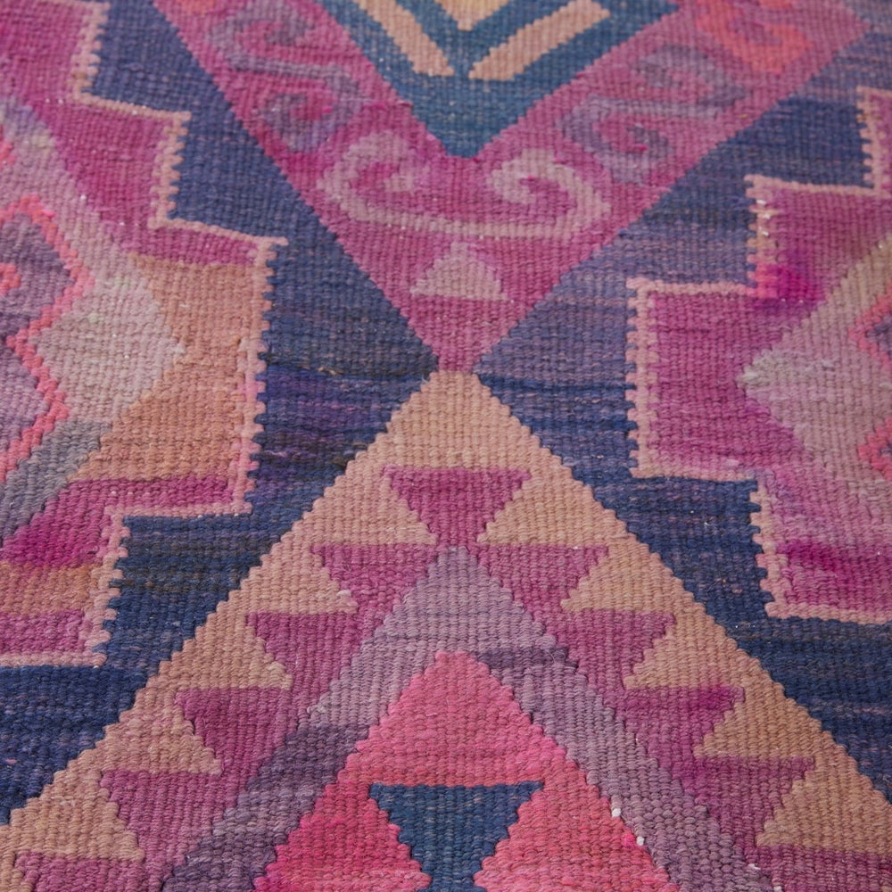 
                  
                    'Olivia' Vintage Heirloom Turkish Kilim Runner - 3'2'' x 12'7'' - Canary Lane
                  
                