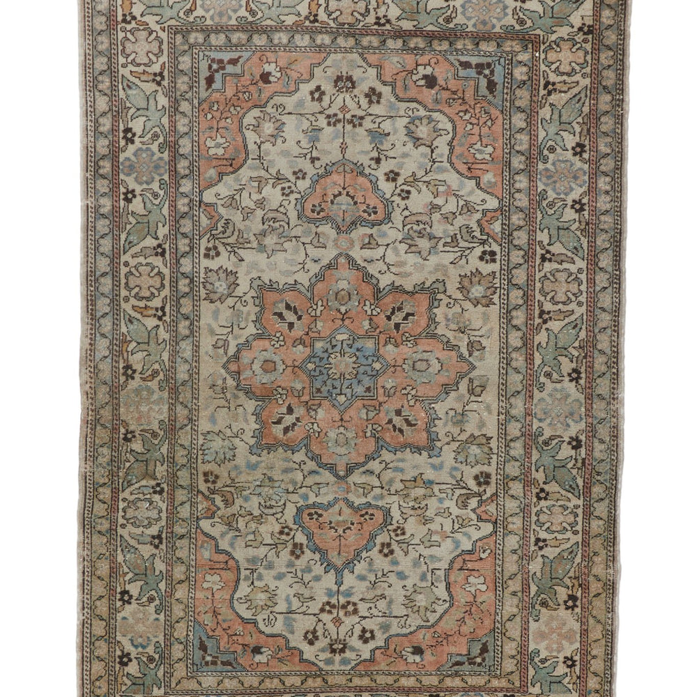 
                  
                    'Opal' Turkish Vintage Area Rug - 3’10” x 5’10” - Canary Lane
                  
                