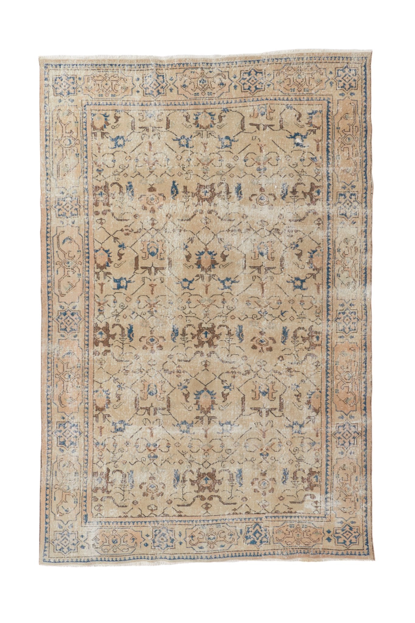 'Orchid' Vintage Turkish Area Rug - 6'5