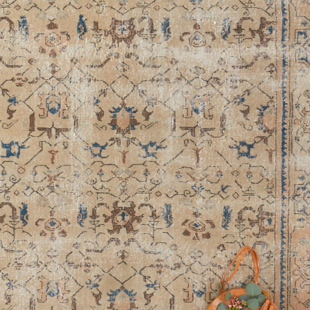 
                  
                    'Orchid' Vintage Turkish Area Rug - 6'5" x 9'11" - Canary Lane
                  
                