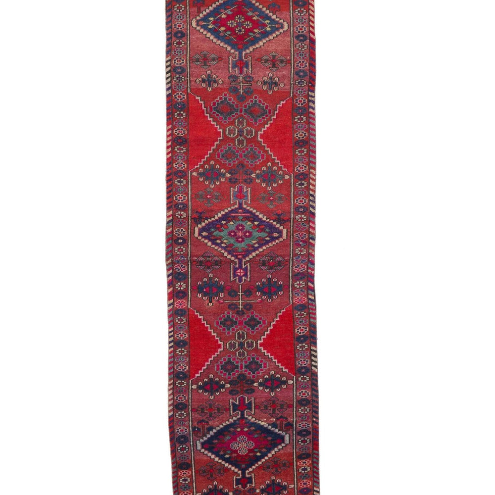 
                      
                        'Penelope' Vintage Turkish Runner Rug - 3' x 13'7" - Canary Lane
                      
                    