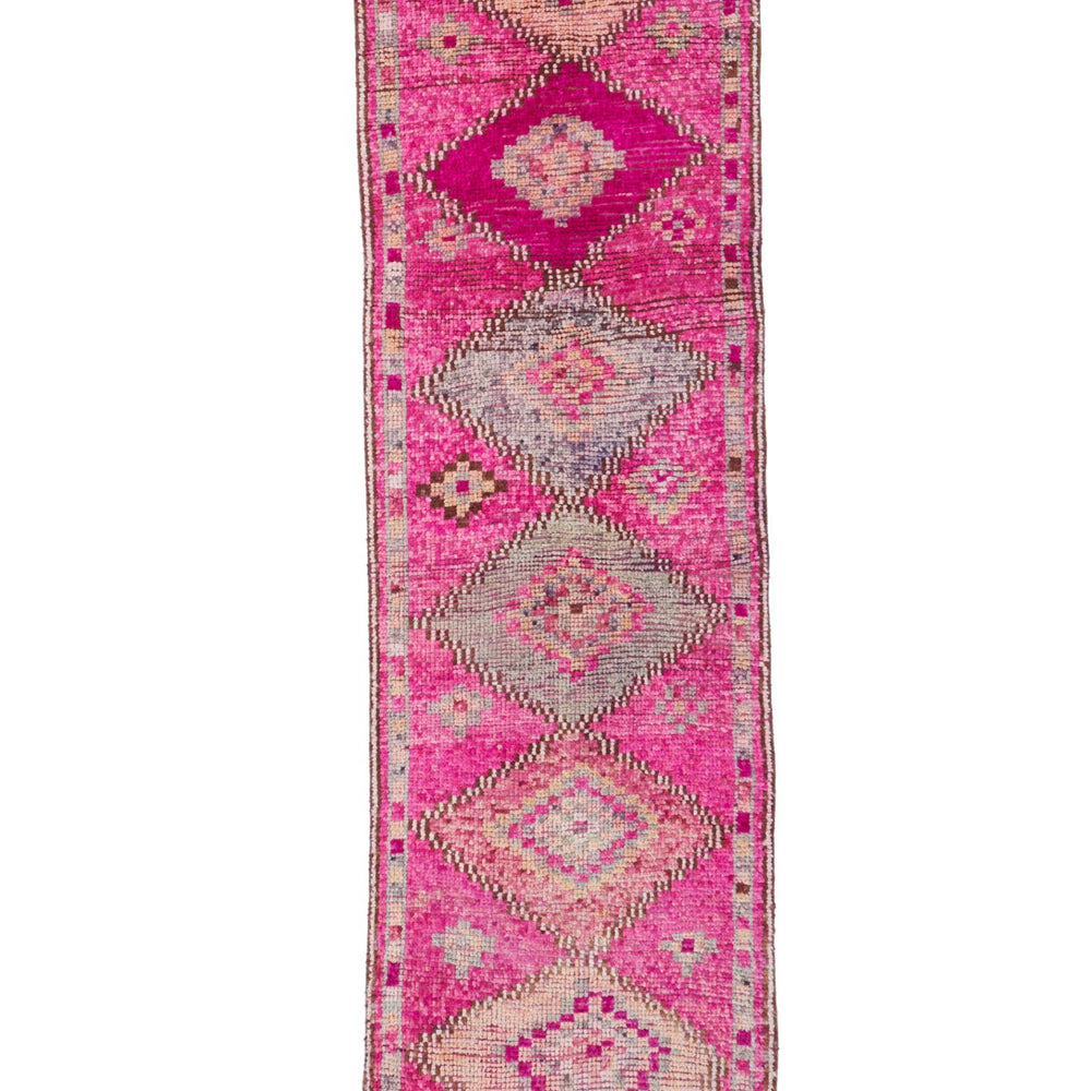 
                  
                    'Peony' Vintage Turkish Runner - 2'9'' x 9'11" - Canary Lane
                  
                
