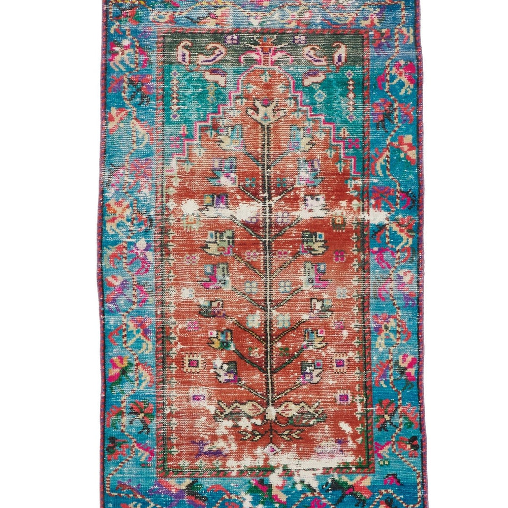 
                      
                        'Poppy' Vintage Turkish Rug - 2'9" x 4'9" - Canary Lane
                      
                    