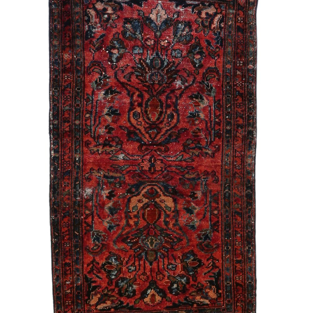 'Posey' Vintage Persian Rug - 2'2'' x 3'7'' - Canary Lane