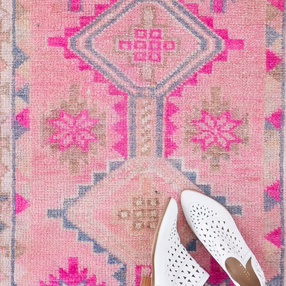 
                  
                    'Primrose' Vintage Turkish Long Runner - 2’4” x 13’8” - Canary Lane
                  
                