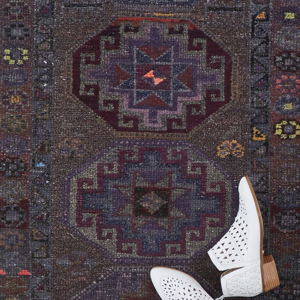 
                  
                    'Quince' Vintage Turkish Runner - 2’6” x 12’8” - Canary Lane
                  
                