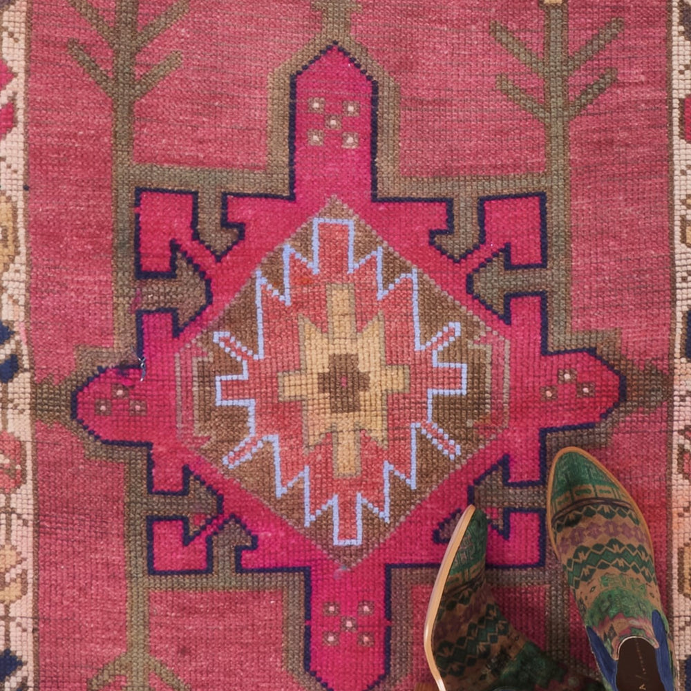
                  
                    'Ray' Turkish Vintage Runner *ON HOLD* - 2'7" x 15' - Canary Lane
                  
                