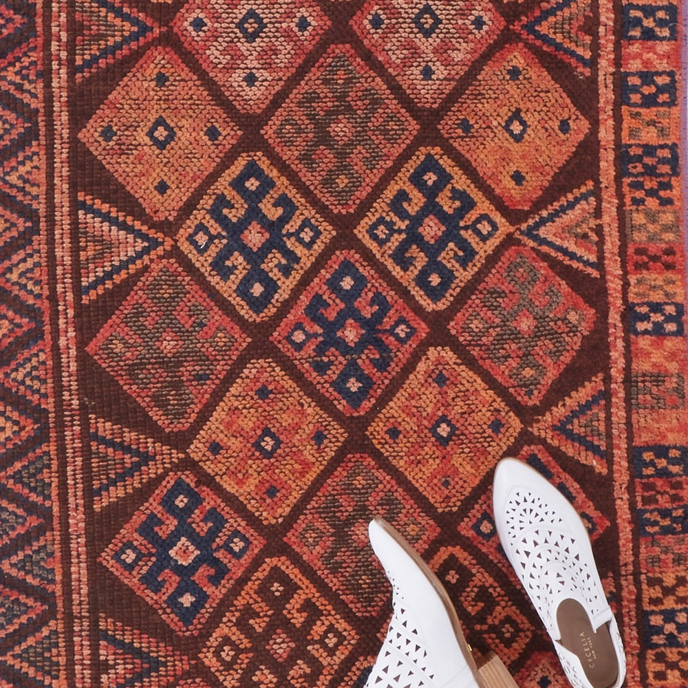 
                      
                        'Renata' Vintage Heirloom Turkish Runner - 2'7'' x 12'2'' - Canary Lane
                      
                    