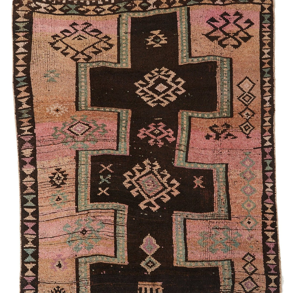 
                  
                    'Rosebud' Vintage Turkish Area Rug - 5'5'' x 6'5'' - Canary Lane
                  
                