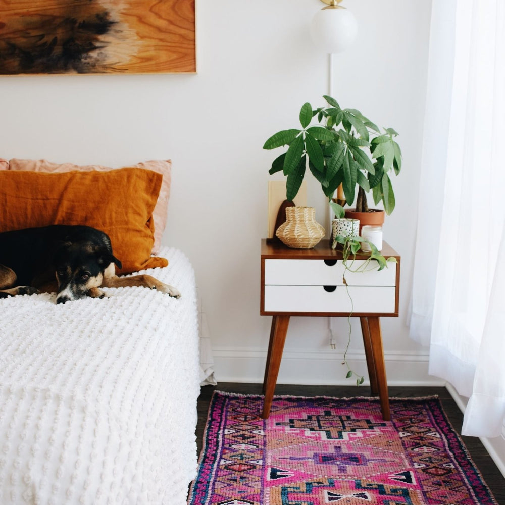 
                  
                    'Ruth' Turkish Vintage Rug - 3' x 11'2'' - Canary Lane
                  
                