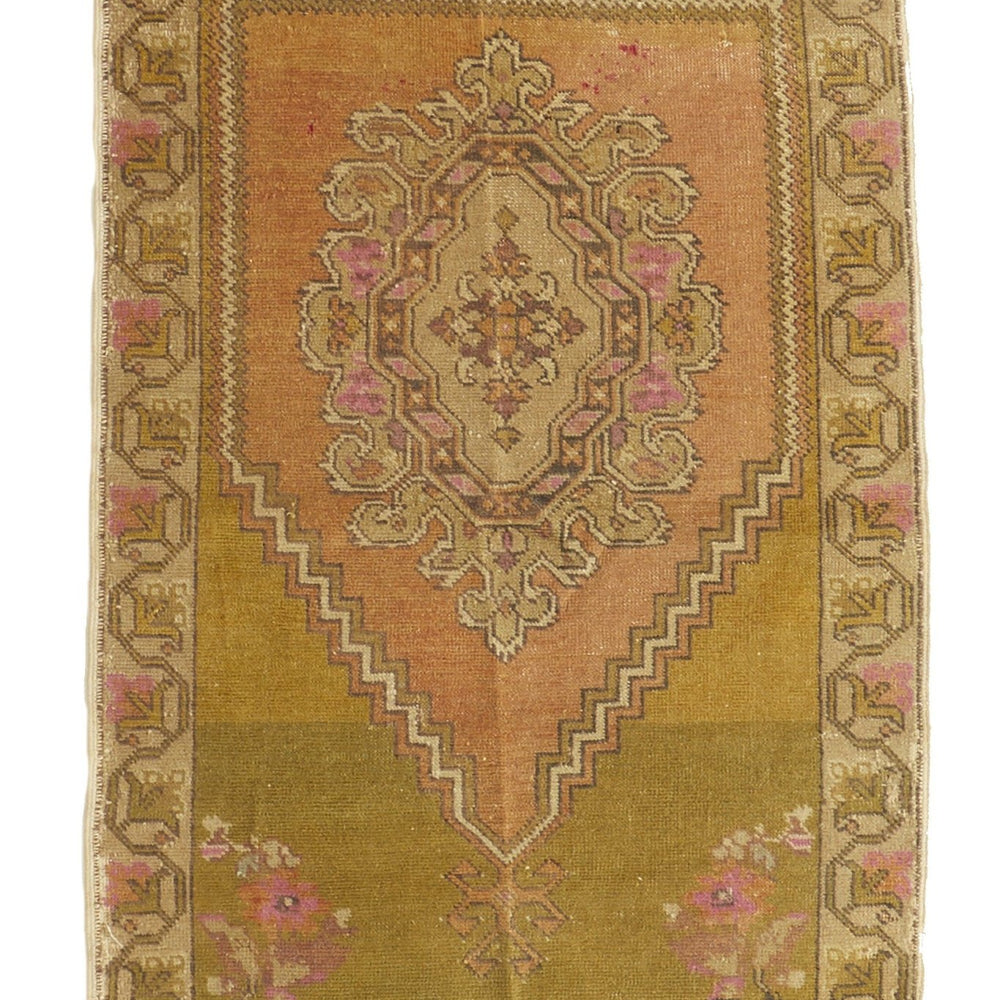 
                  
                    'Sage' Vintage Turkish Accent Rug - 2'10'' x 4'4'' - Canary Lane
                  
                
