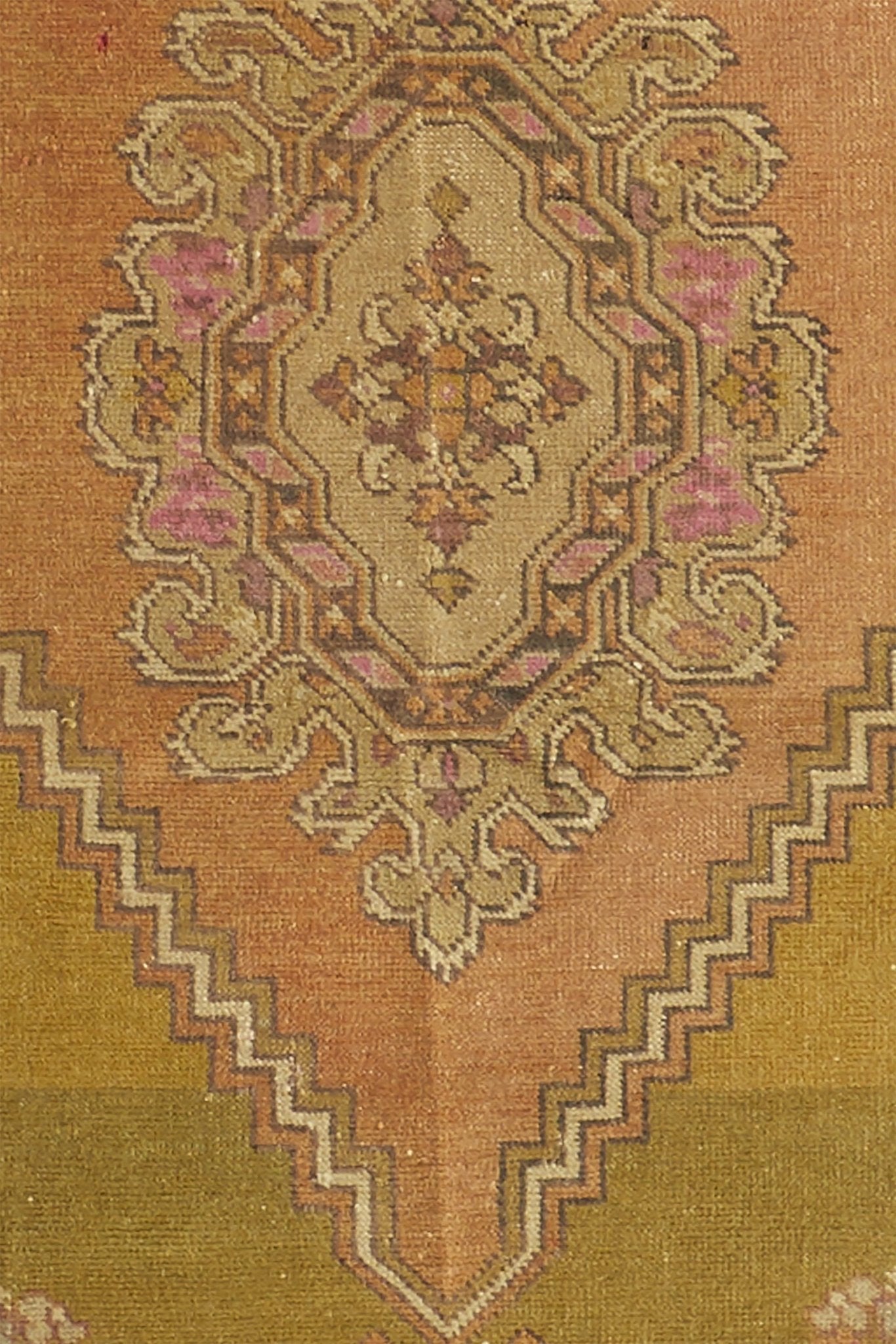 'Sage' Vintage Turkish Accent Rug - 2'10'' x 4'4'' - Canary Lane