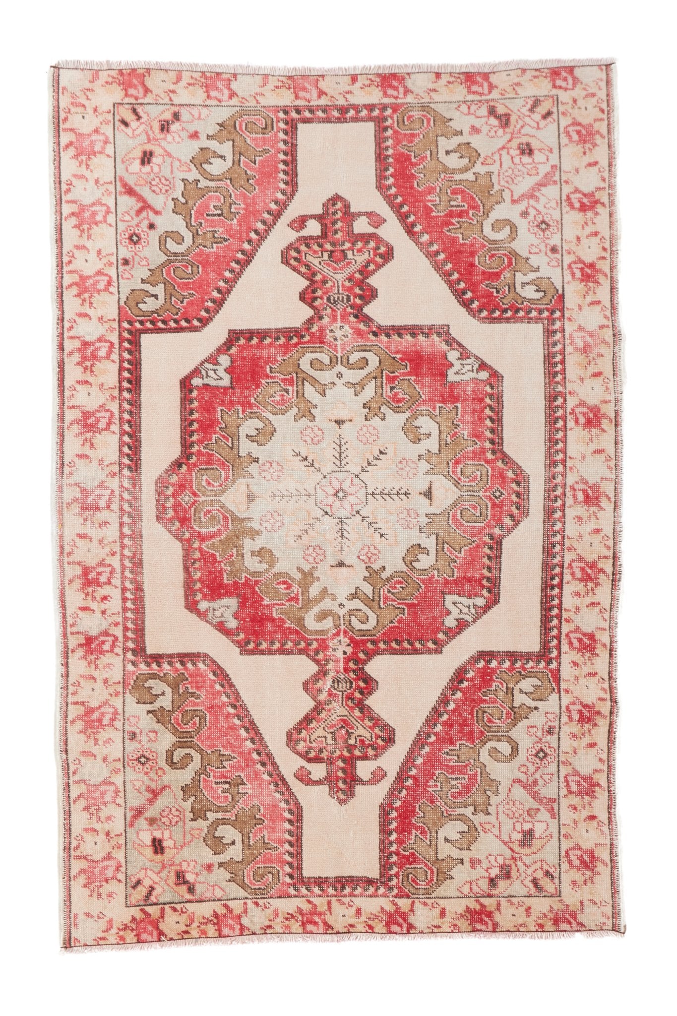 'Sanja' Vintage Oushak Area Rug - 4'8'' x 7'2'' - Canary Lane