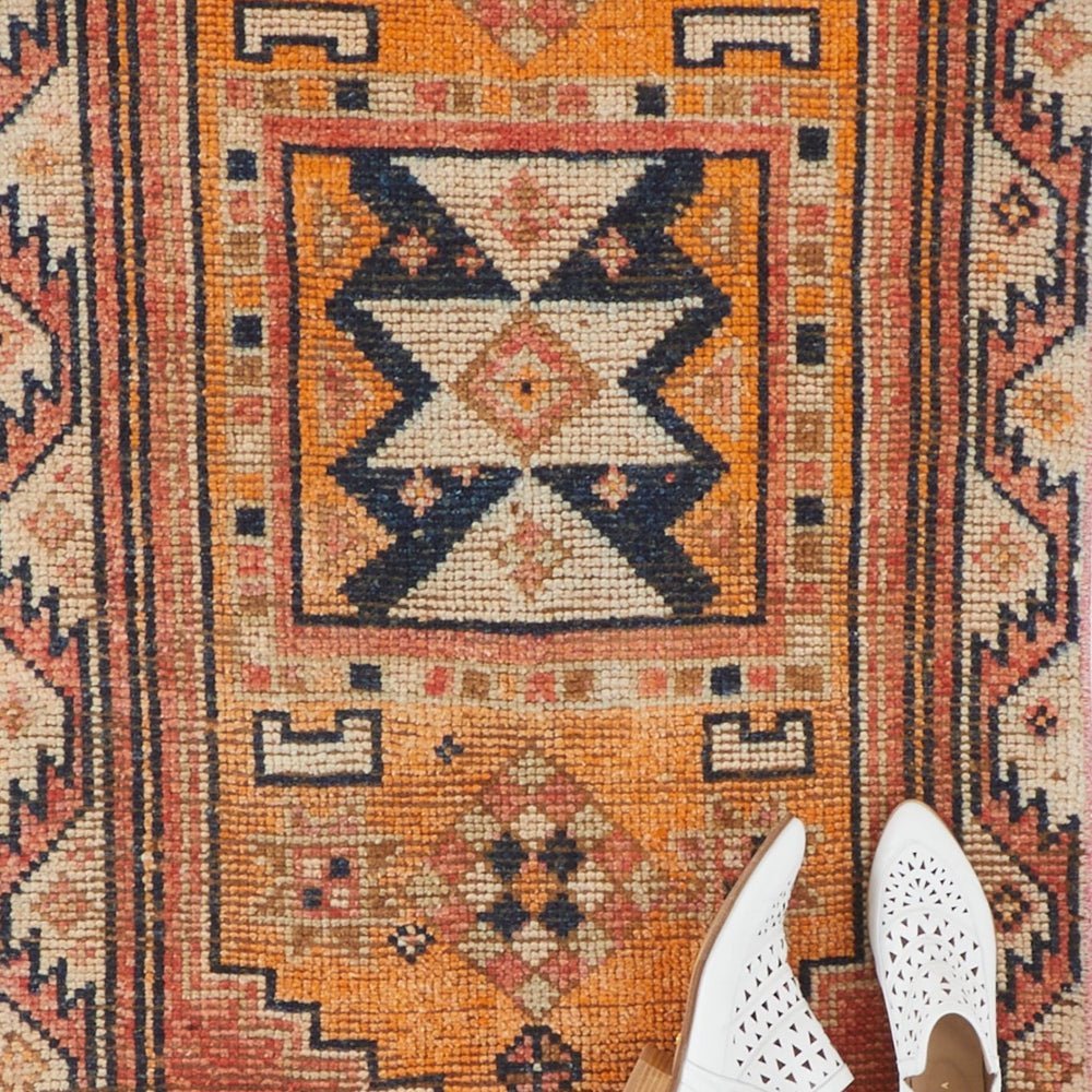 
                      
                        'Santa Fe' Vintage Turkish Runner (ON HOLD) - 2'9'' x 12'3" - Canary Lane
                      
                    