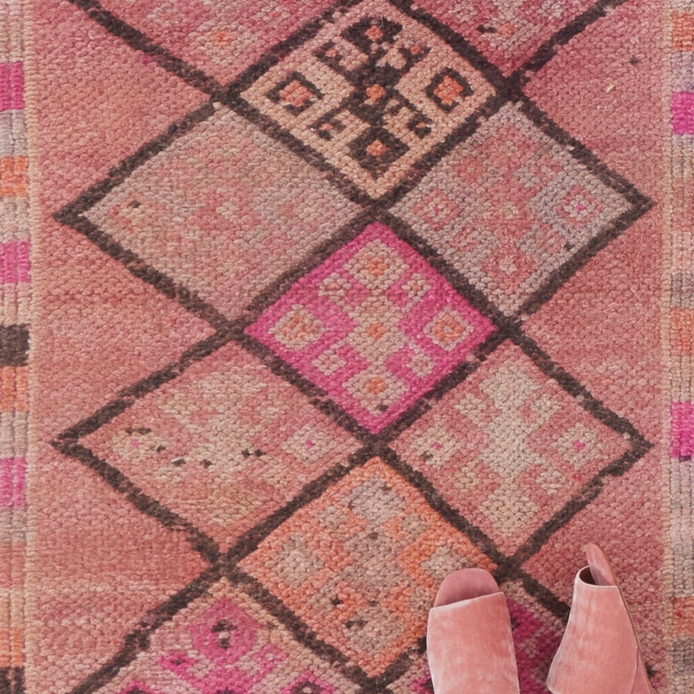 
                  
                    'Sasha' Vintage Turkish Runner - 2'7'' x 12'9'' - Canary Lane
                  
                