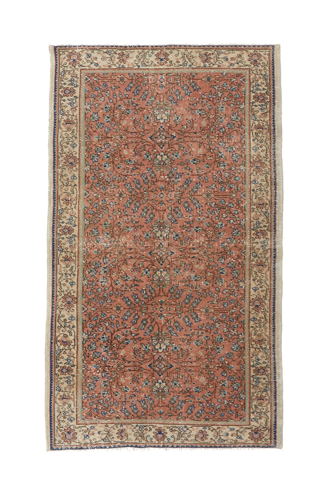 'Sedona' Vintage Persian Rug - 3'10" x 6'6" - Canary Lane