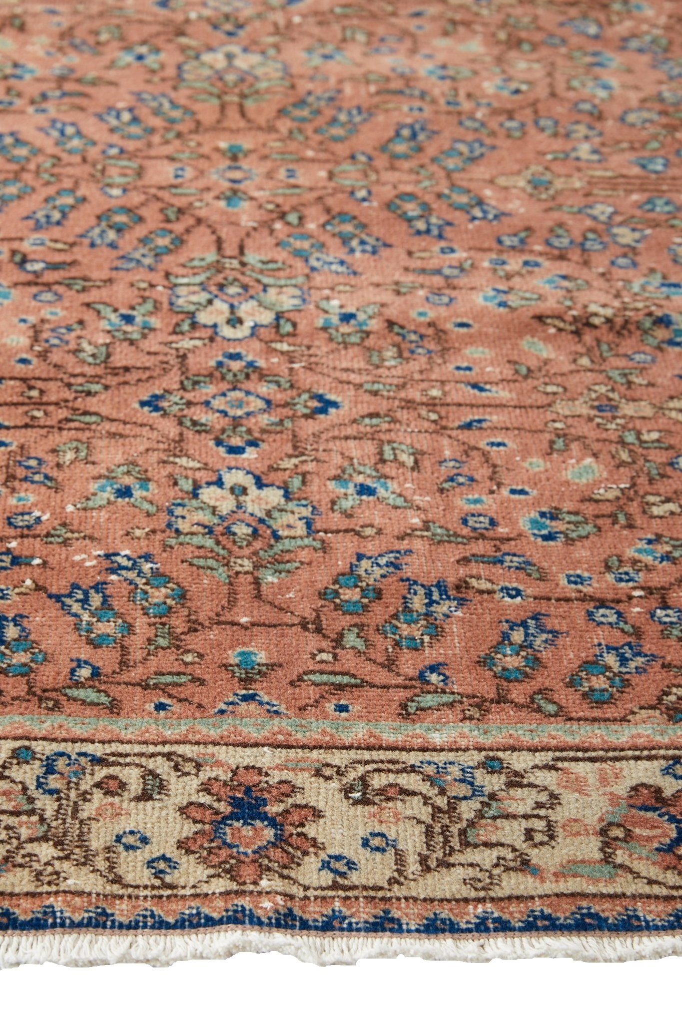 'Sedona' Vintage Persian Rug - 3'10" x 6'6" - Canary Lane