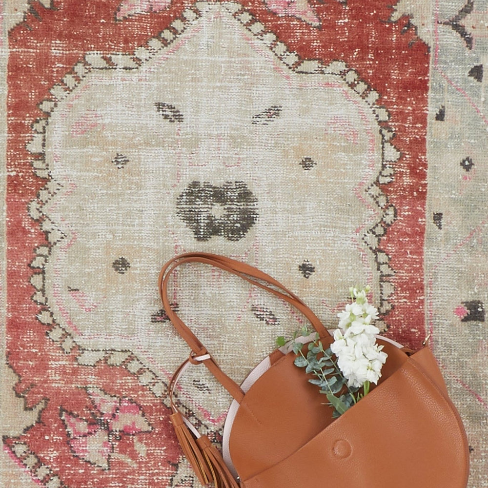 
                  
                    'Sierra' Vintage Turkish Rug - 2'11" x 4'11" - Canary Lane
                  
                