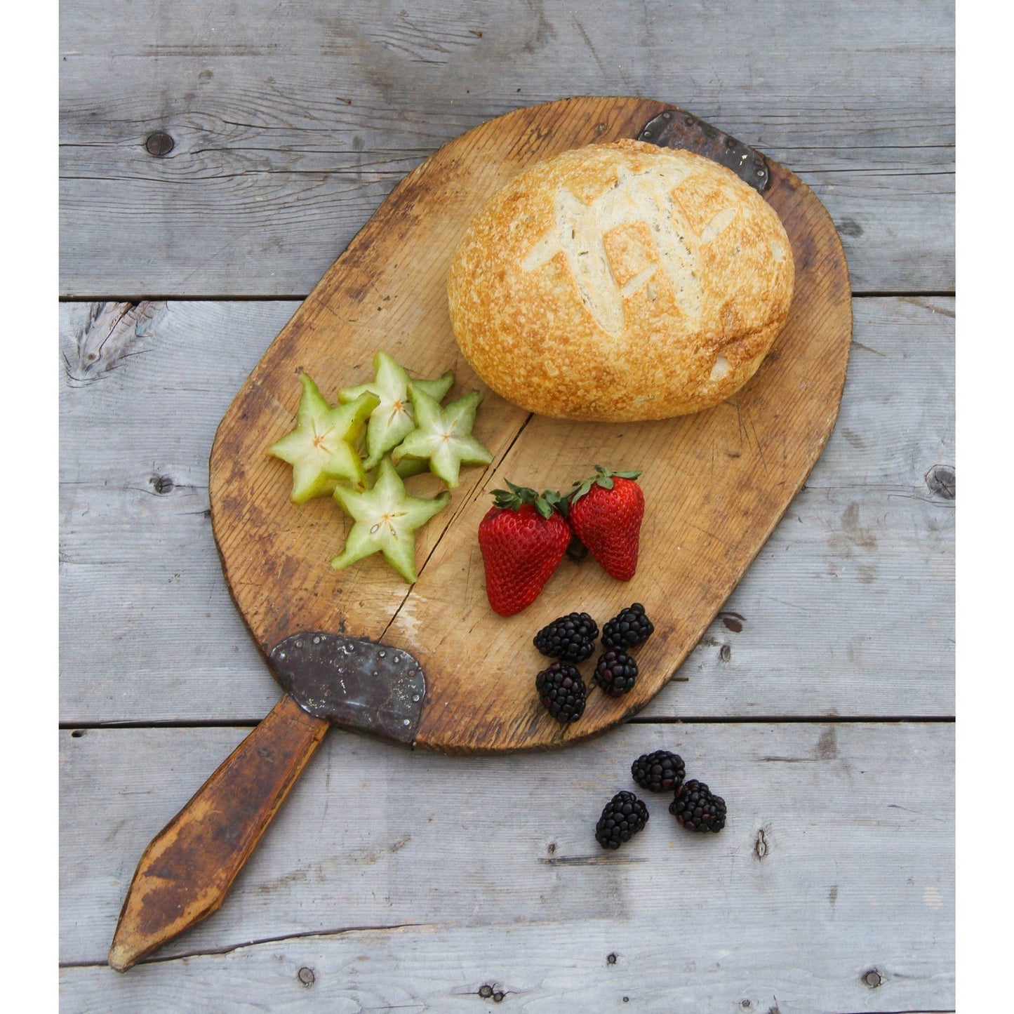 Small Antique Turkish Bread Board - Canary Lane