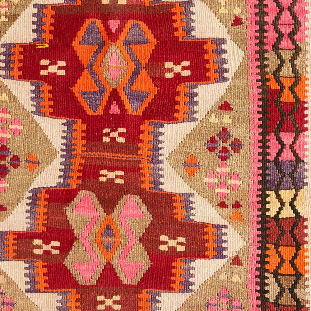 
                  
                    Small Turkish Vintage Kilim Rug - 3'1" x 5'2" - Canary Lane
                  
                