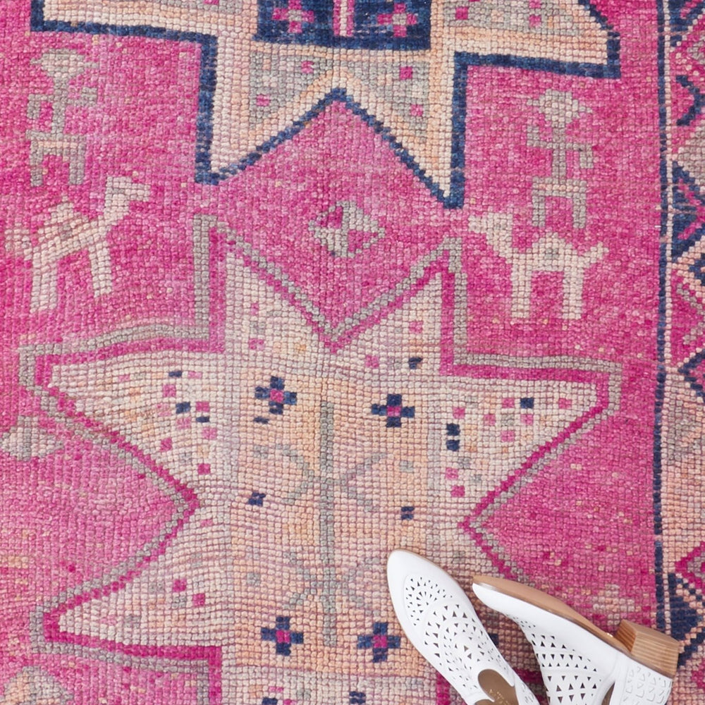 
                  
                    'Stardust' Vintage Turkish Runner - 3'7'' x 11'6'' - Canary Lane
                  
                