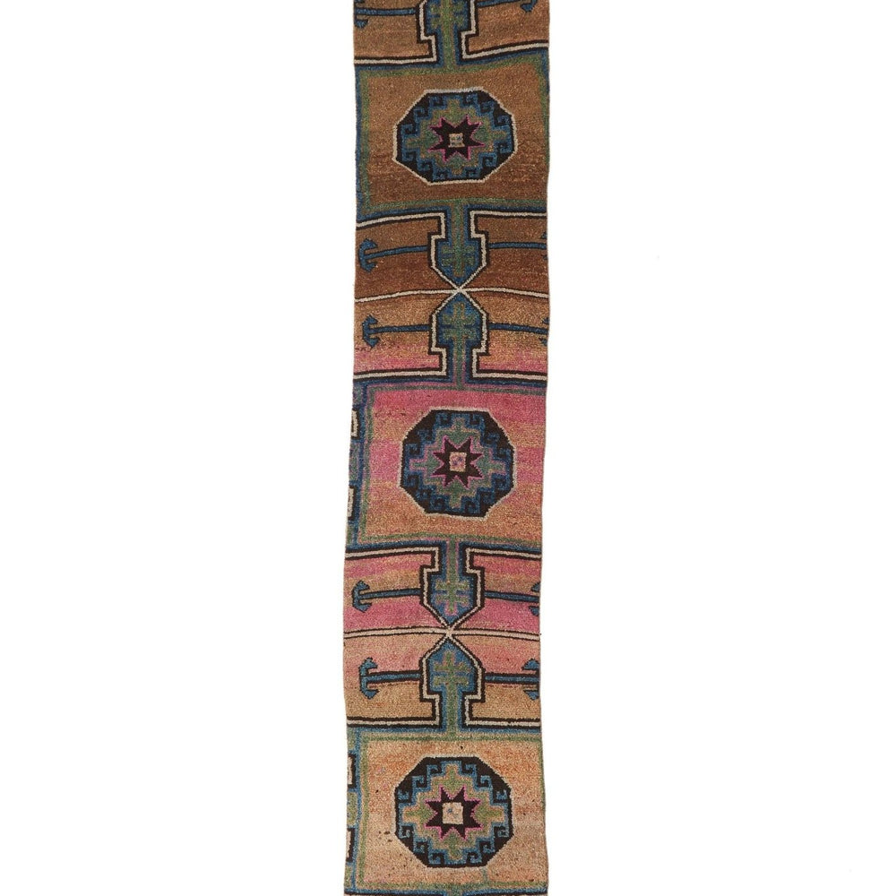 
                  
                    'Stars' Vintage Turkish Narrow Runner - 2'2'' x 12'10'' - Canary Lane
                  
                