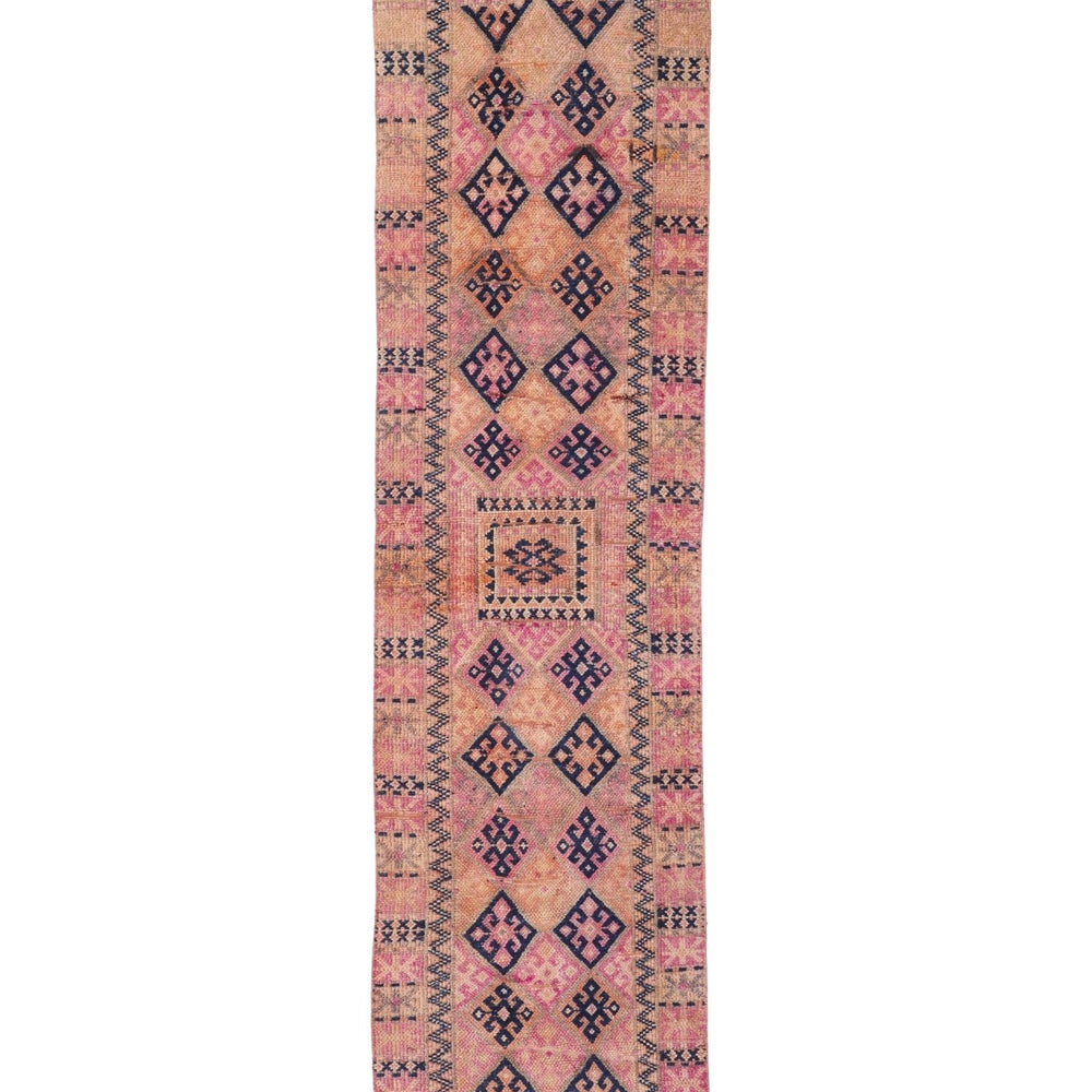 'Summer' Turkish Runner Rug - 2'8'' x 11'10'' - Canary Lane