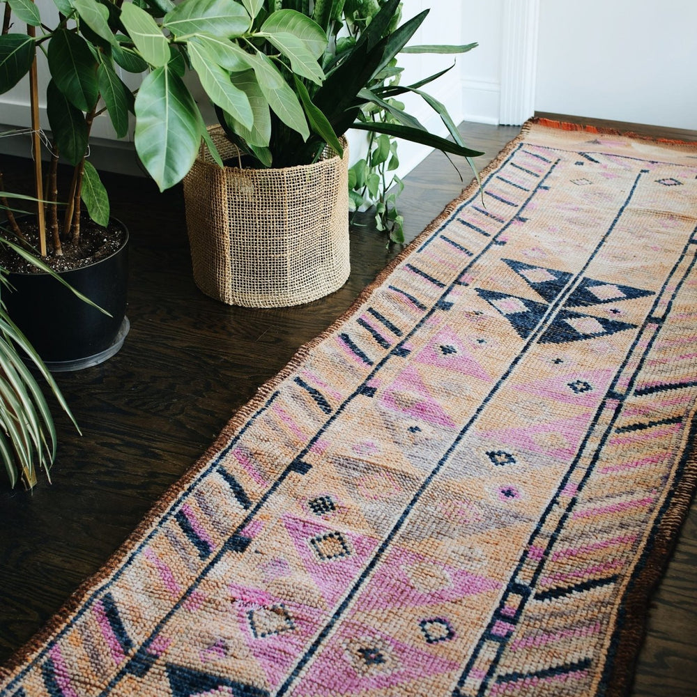 
                      
                        'Sunrise' Long Turkish Runner Rug - 2'8" x 15' - Canary Lane
                      
                    