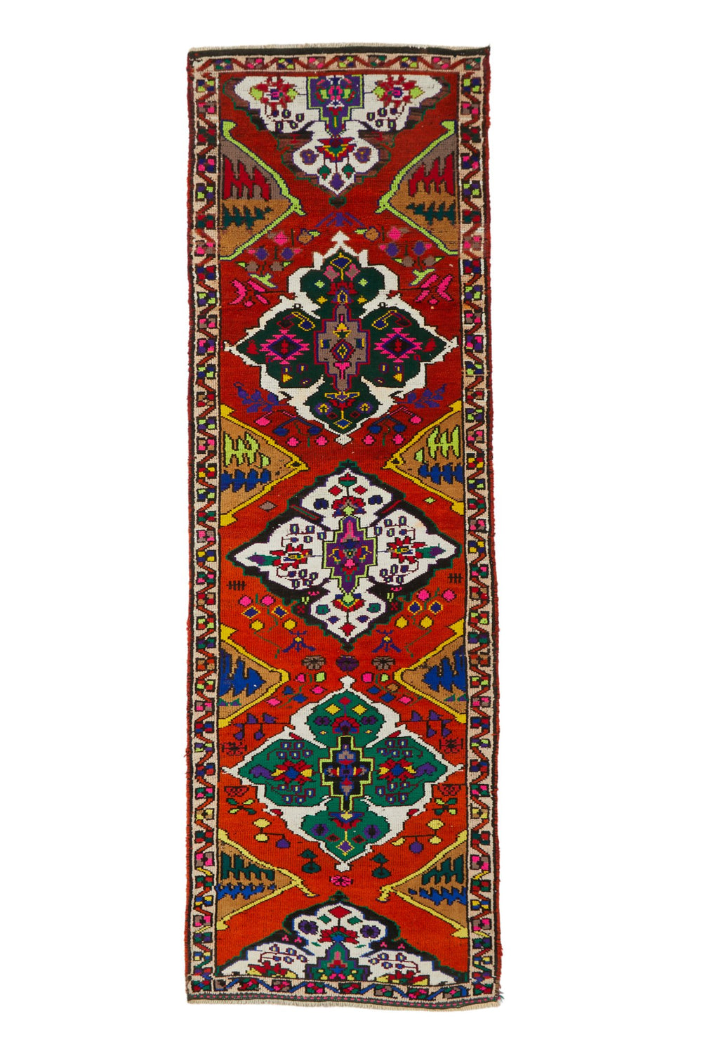 'Susie' Vintage Turkish Runner - 3'1.5