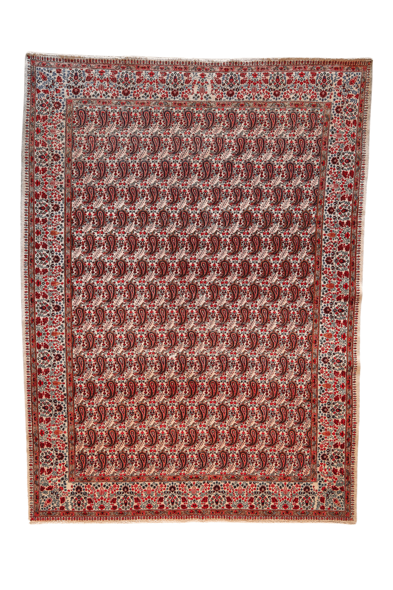 'Suzy' Vintage Turkish Rug - 7'0" x 9'8" - Canary Lane