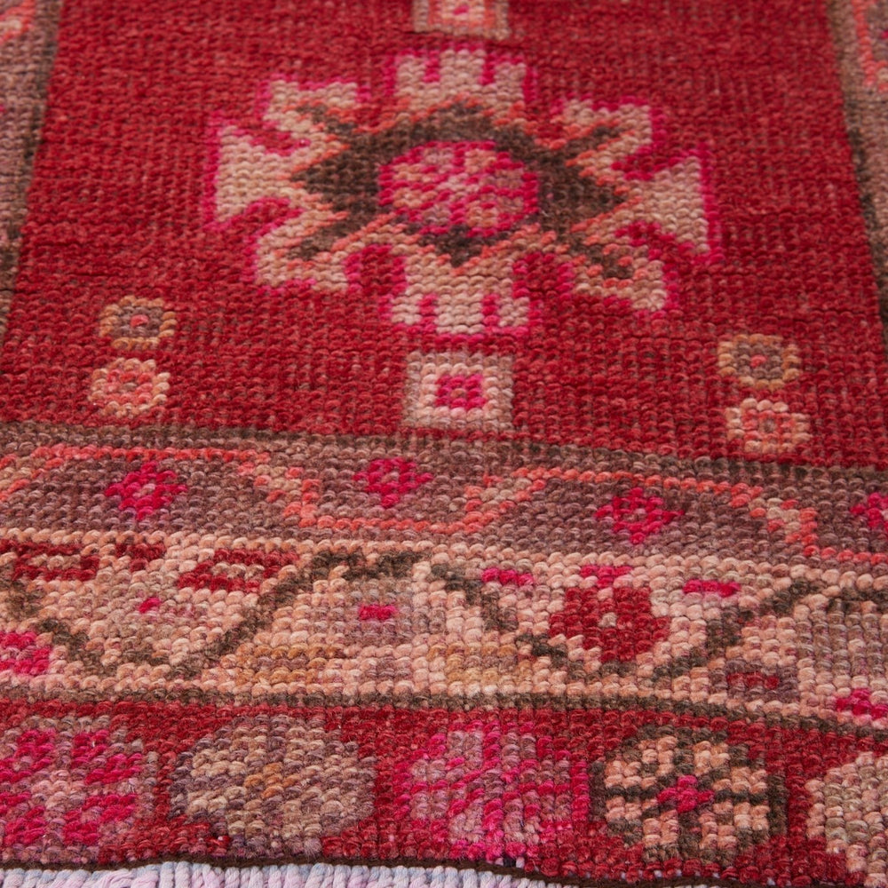 
                  
                    'Tia' Vintage Turkish Runner - 2'2'' x 12'6'' - Canary Lane
                  
                