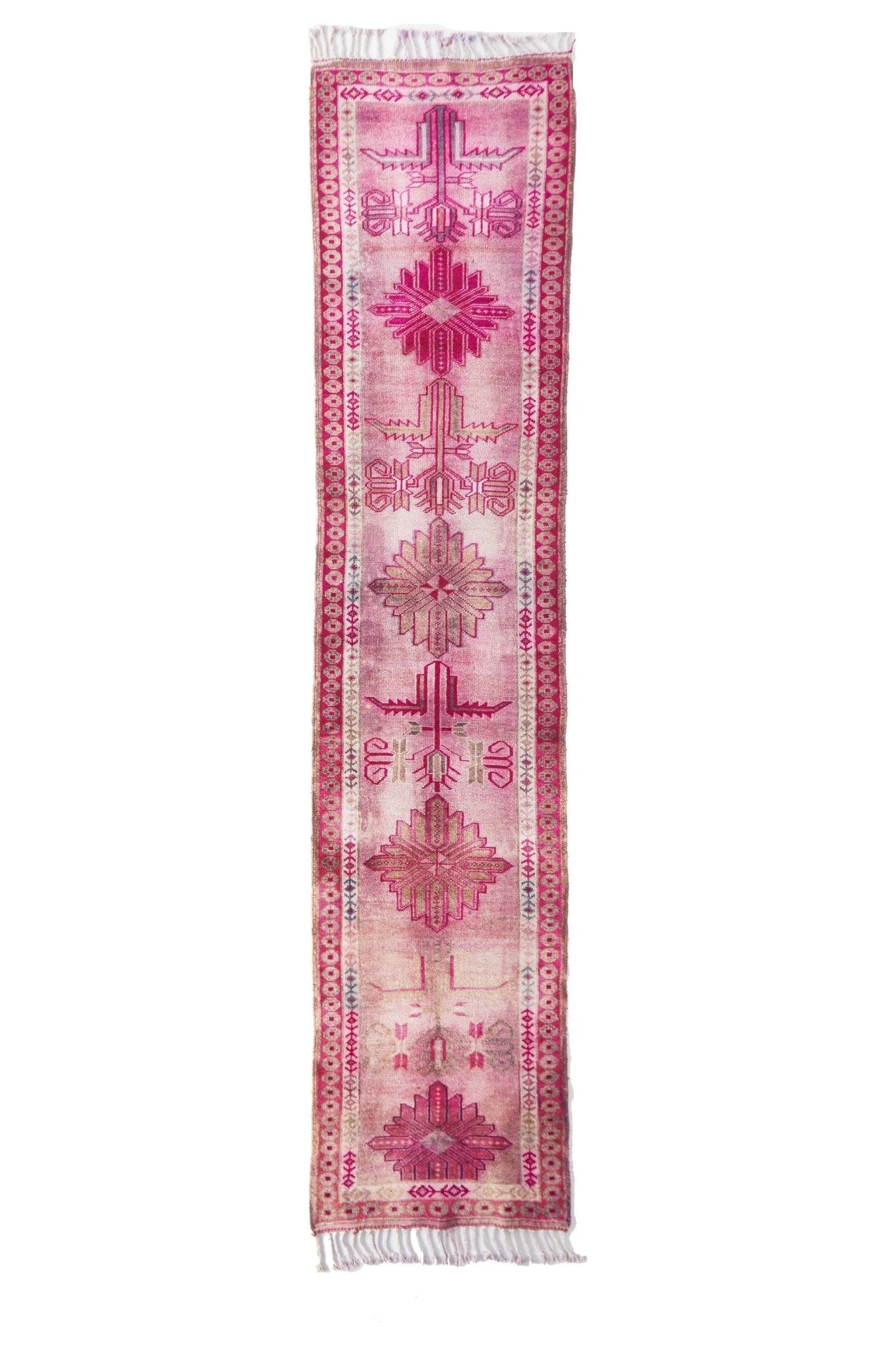 'Unicorn' Vintage Turkish Runner - 3'1