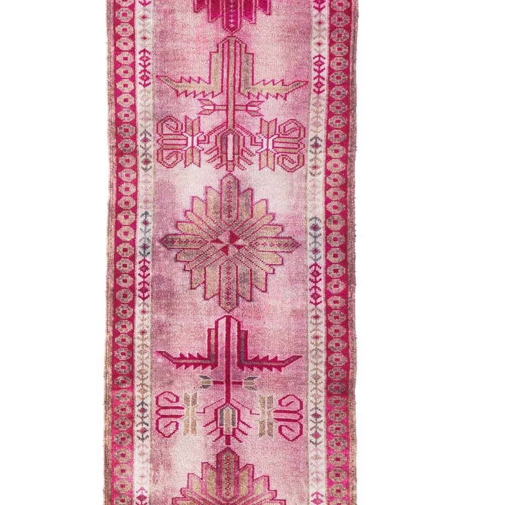 
                  
                    'Unicorn' Vintage Turkish Runner - 3'1" x 14'2" - Canary Lane
                  
                