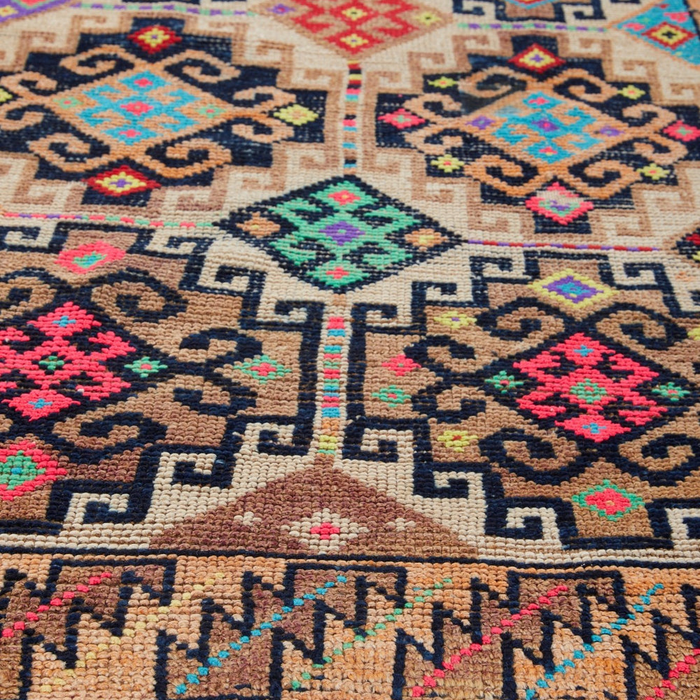
                  
                    'Venice' Turkish Vintage Runner Rug - 3'4" x 9'1.5" - Canary Lane
                  
                