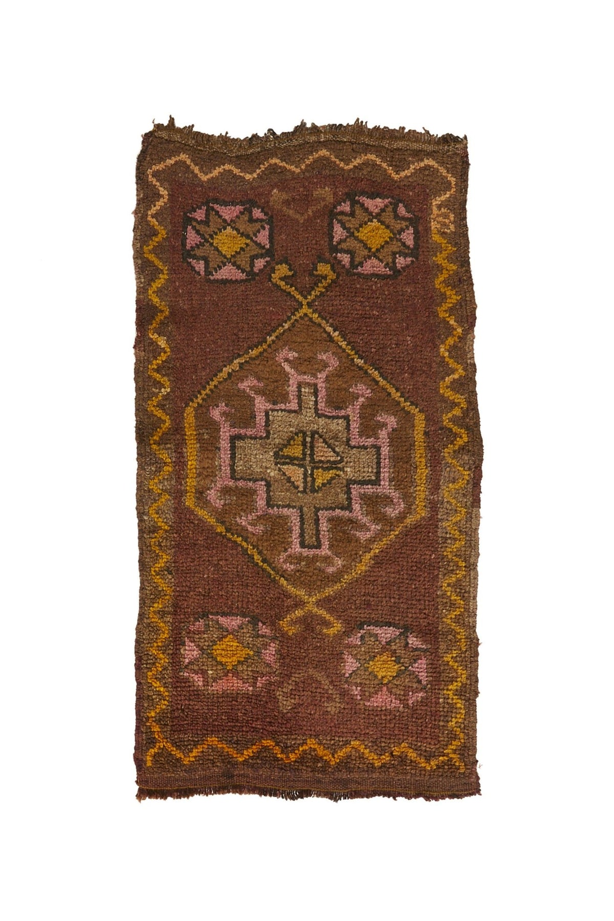 Vintage Mini Rug No. 070 - 1'6" x 2'9"