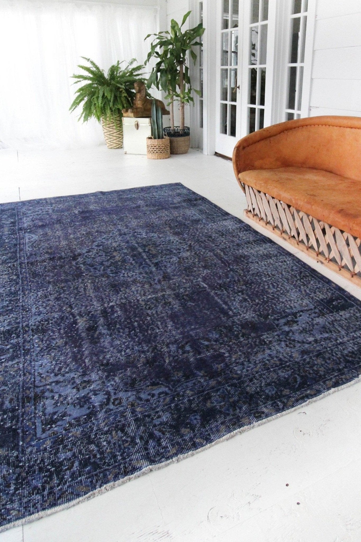 'Violet' Overdye Rug - Canary Lane