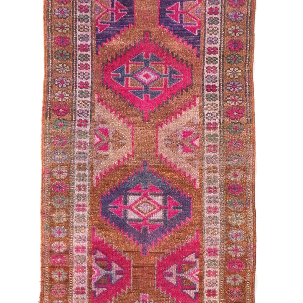
                  
                    'Wonderland' Vintage Turkish Rug - 2'10'' x 15'1' - Canary Lane
                  
                