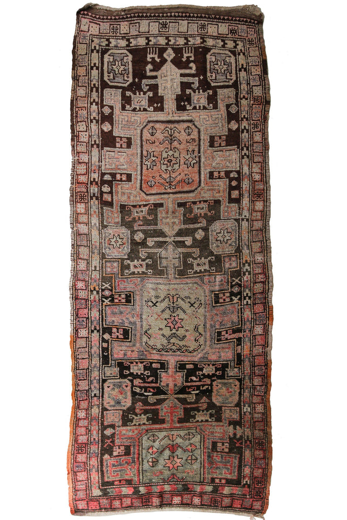 'Dolores' Rare Antique Tribal Runner - Canary Lane - Curated Textiles