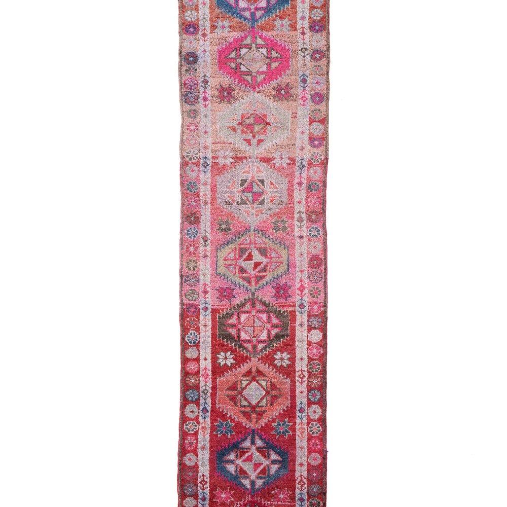 
                  
                    'Appleblossom' Vintage Turkish Runner - 2'9 x 12' - Canary Lane - Curated Textiles
                  
                
