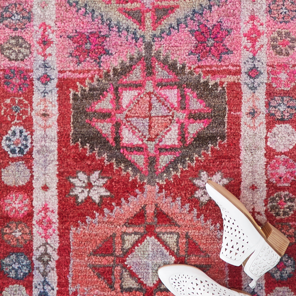 
                  
                    'Appleblossom' Vintage Turkish Runner - 2'9 x 12' - Canary Lane - Curated Textiles
                  
                