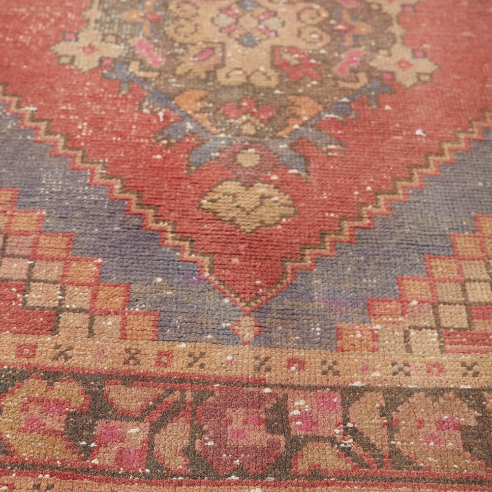 
                  
                    'Posey' Turkish Vintage Runner - 3'3" x 10'1" - Canary Lane - Curated Textiles
                  
                