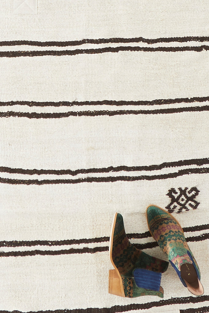 'Birch' Turkish Vintage Runner - 2'7" x 9'4" - Canary Lane - Curated Textiles