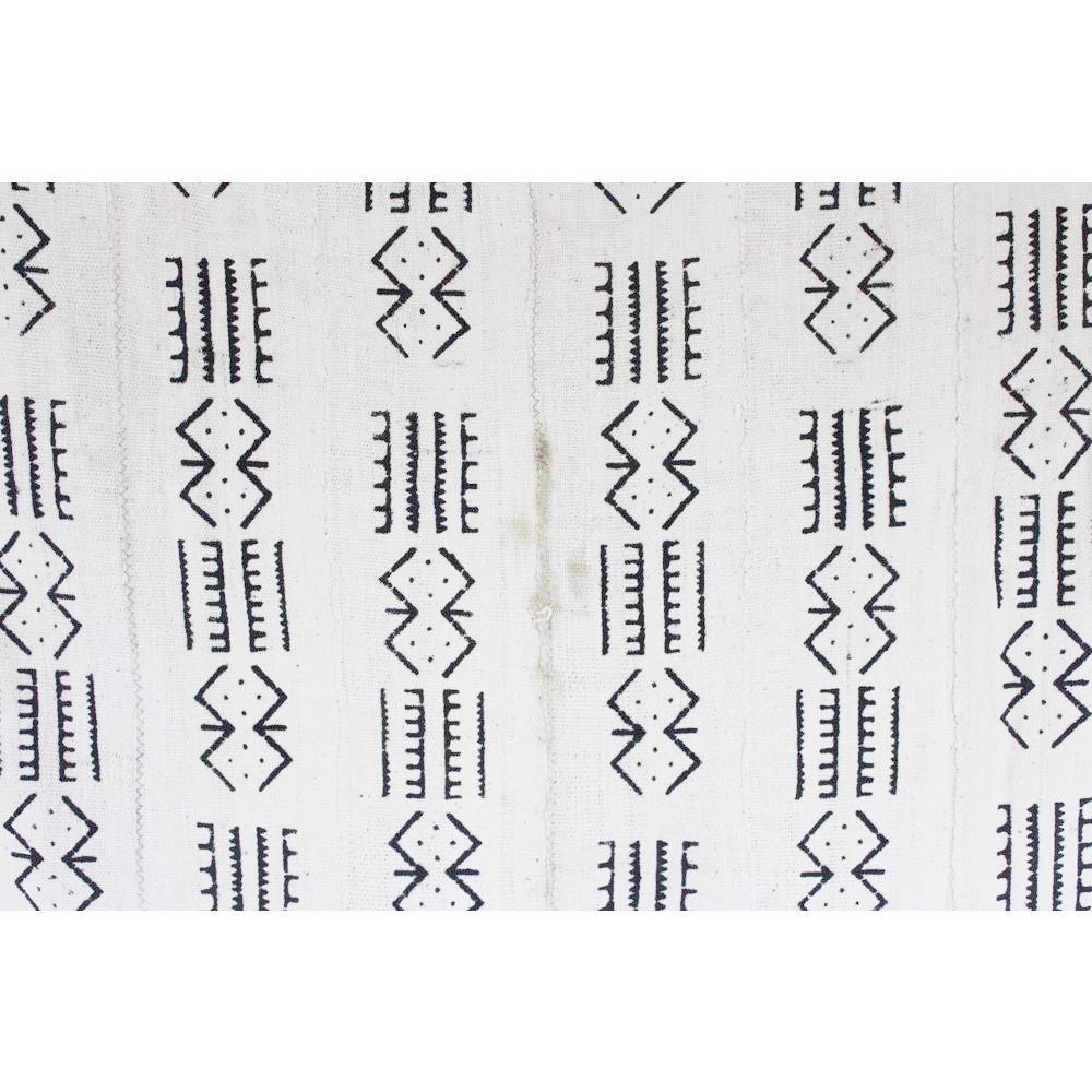 Dashes & Diamonds Mudcloth - Canary Lane - Curated Textiles
